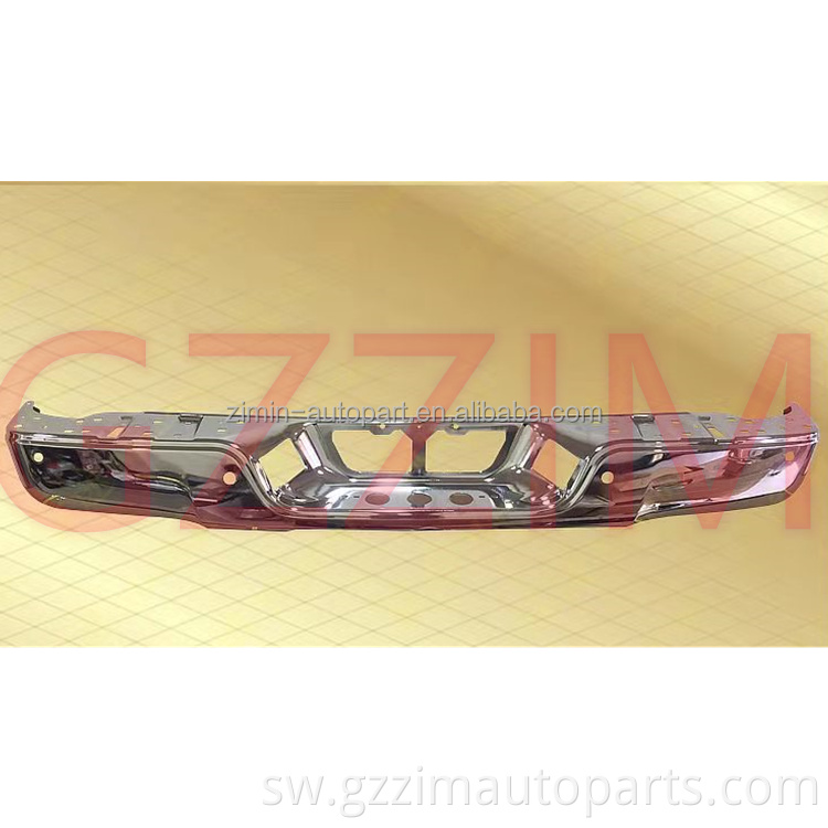 Black Stainless Steel Rear Bumper Rear Lip for Tundra 2007-2013